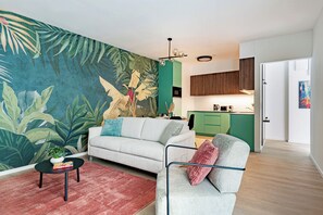 Living area - Dohány52 Apartman Hotel (Budapest)