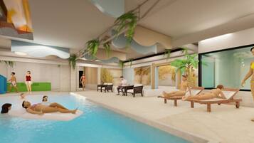 Piscine couverte, piscine extérieure