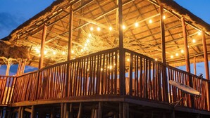 Front of property - evening/night - Bugesera Lake Hotel  (Gashora)