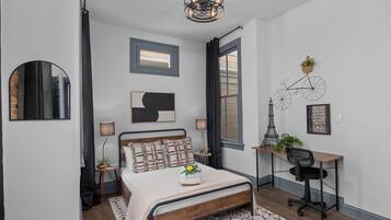 1 soveværelse, skrivebord, strygejern/strygebræt, gratis Wi-Fi