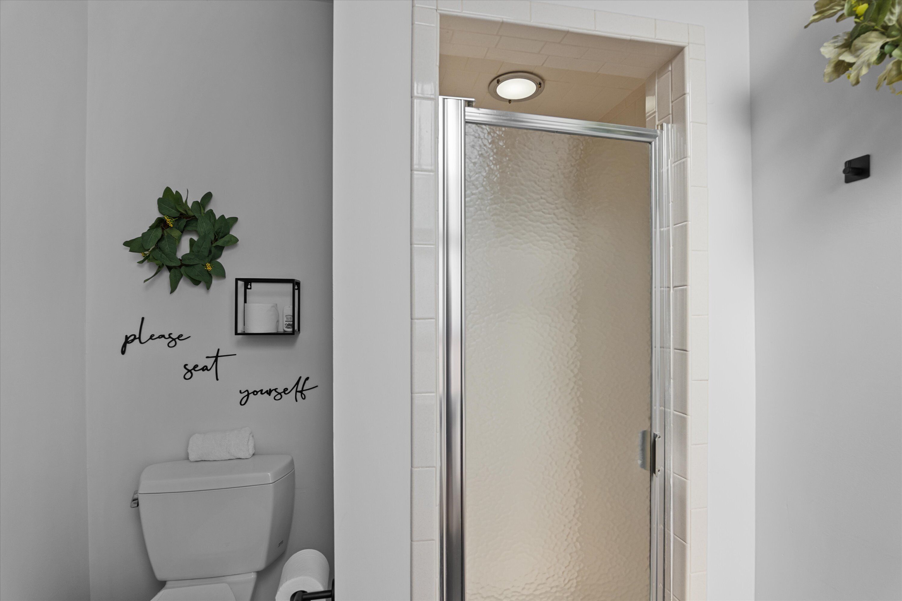 Hårtørrer, håndklæder