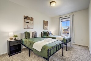 4 habitaciones, wifi gratis y ropa de cama