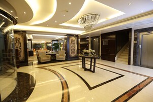 Zona de estar del vestíbulo