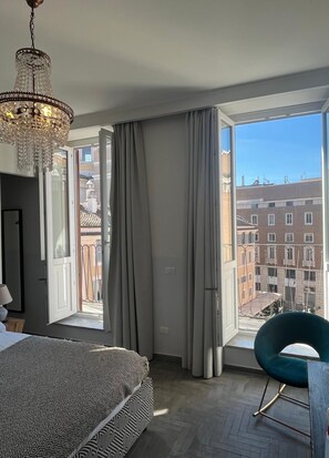 Elite Double Room, Balcony, City View
