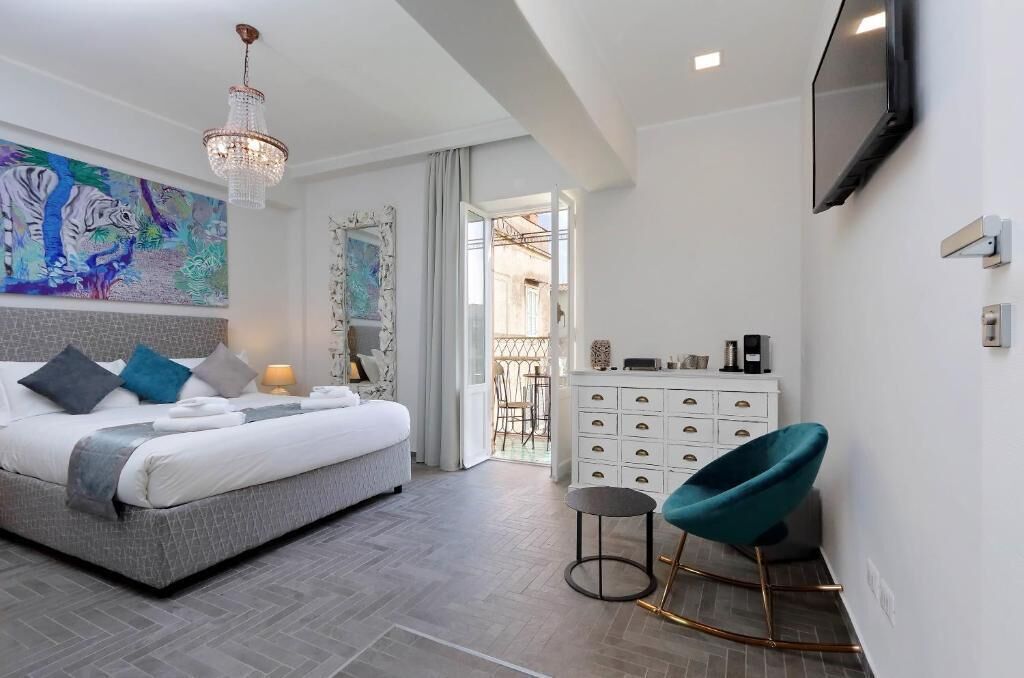 Deluxe Double Room, Balcony, City View | In-room safe, iron/ironing board, free WiFi