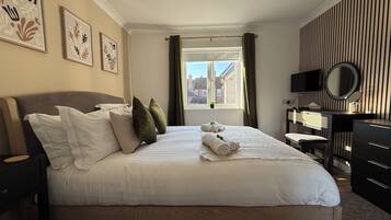 2 bedrooms, iron/ironing board, travel crib, WiFi