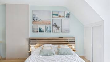 4 chambres, fer et planche à repasser, Wi-Fi gratuit