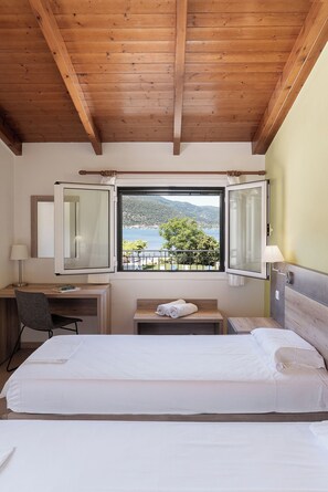Apartment, 2 Bedrooms, Sea View | 2 bedrooms, laptop workspace, soundproofing, iron/ironing board - Ionian Memories (Lefkada)