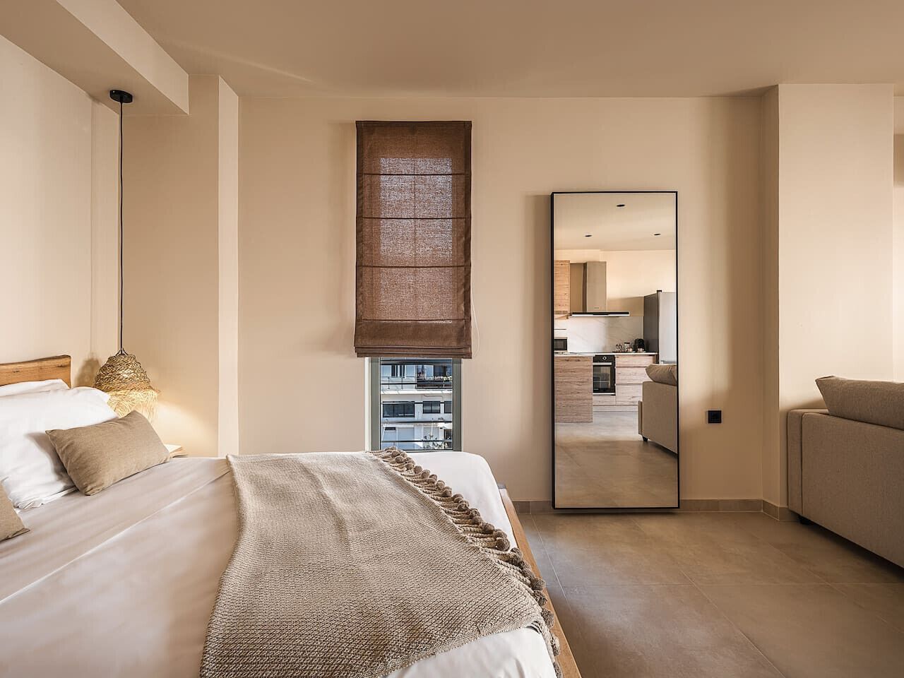 1 室のベッドルーム、アイロン / アイロン台、WiFi、ベッドシーツ