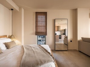 1 habitación, tabla de planchar con plancha, wifi y ropa de cama 