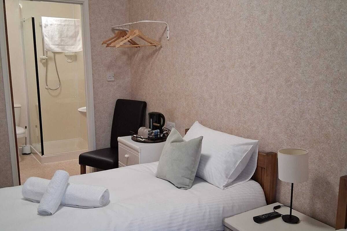 Standard-Zweibettzimmer | Bügeleisen/Bügelbrett, kostenloses WLAN