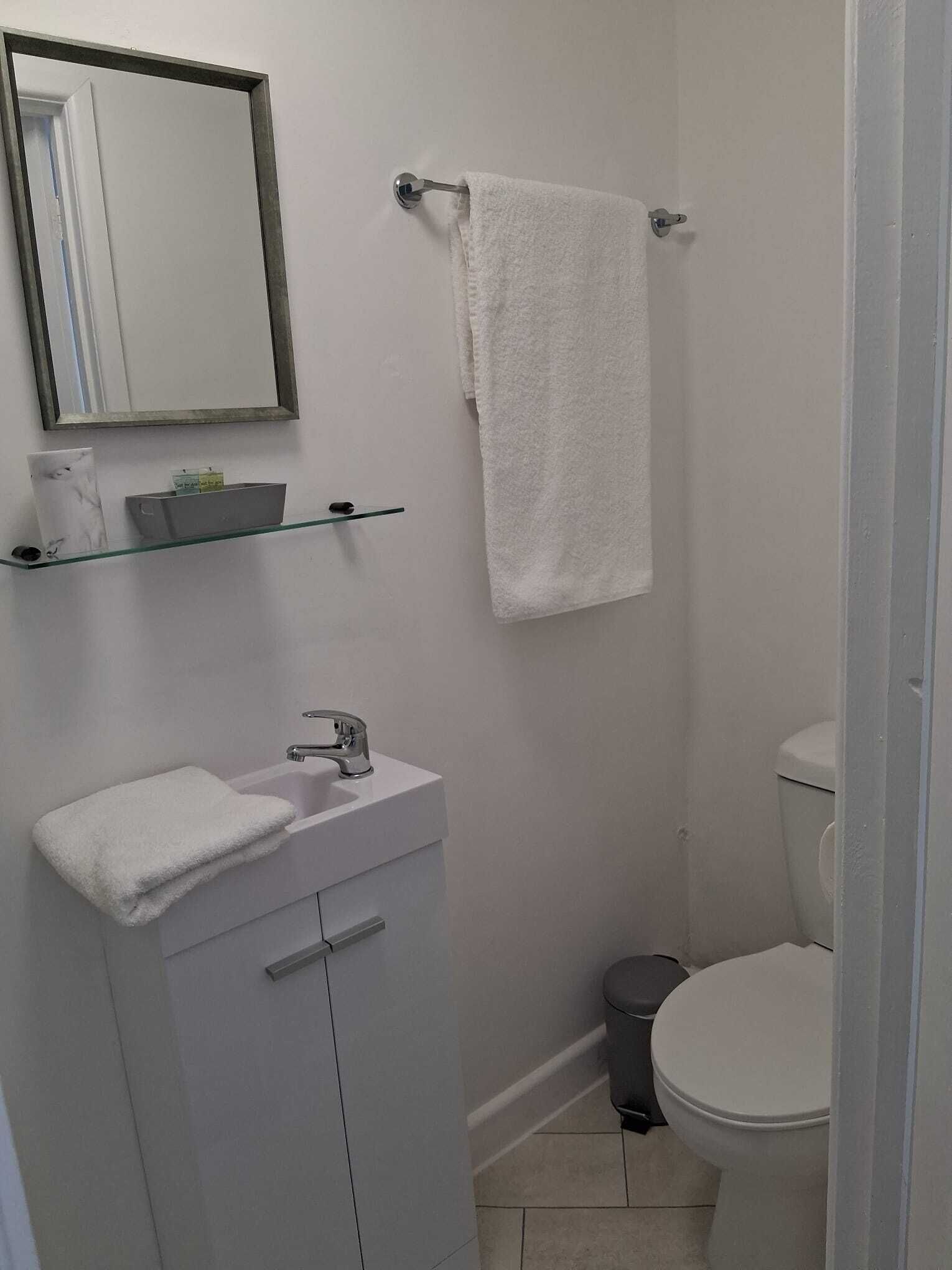 Deluxe Double Room | Bathroom | Shower, towels, soap, shampoo