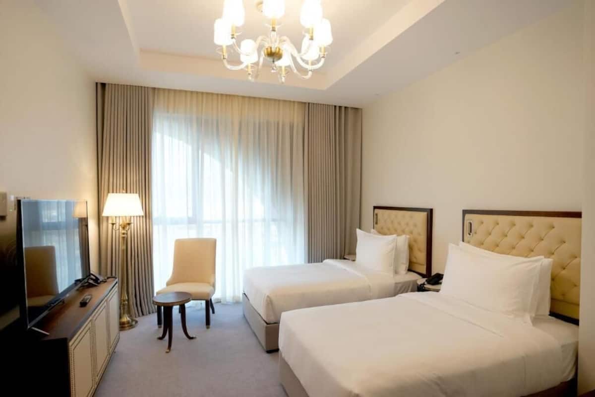 1 bedroom, free cots/infant beds, free WiFi, bed sheets
