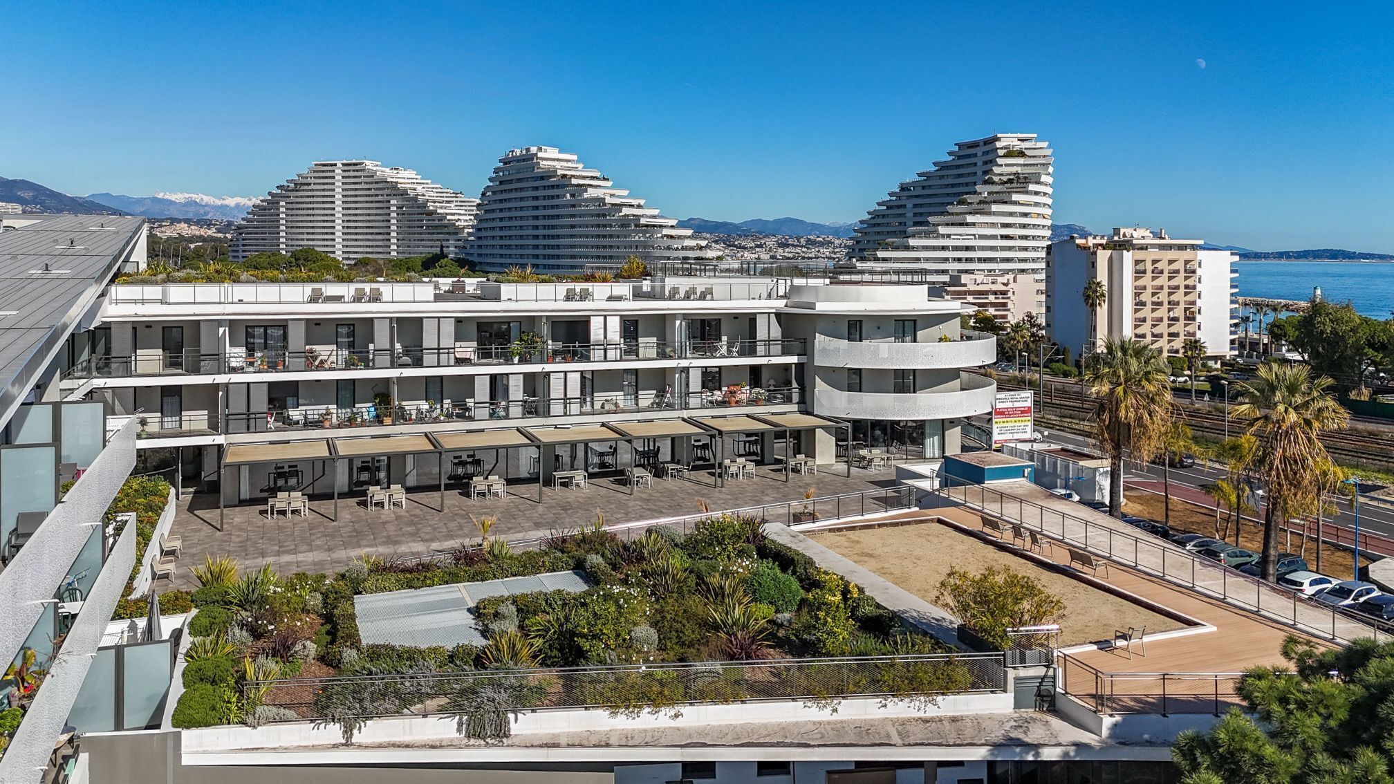 Rooftop terrace