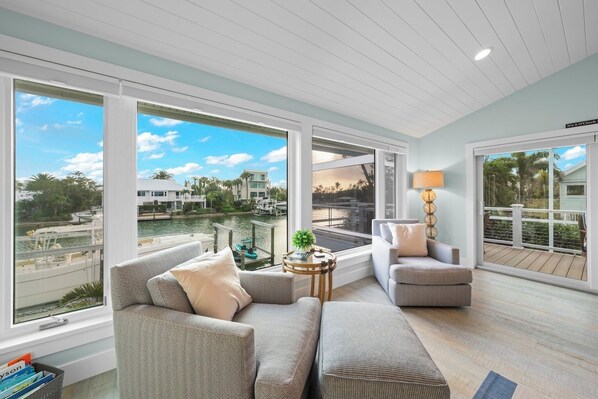 Smart TV - Sancroft: Stunning Pool Home w Direct Water Access (Sanibel)