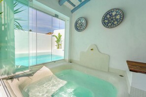 Casa, 4 camere da letto, fumatori, piscina privata | Bagno