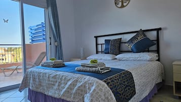 2 bedrooms, in-room safe, iron/ironing board, travel crib