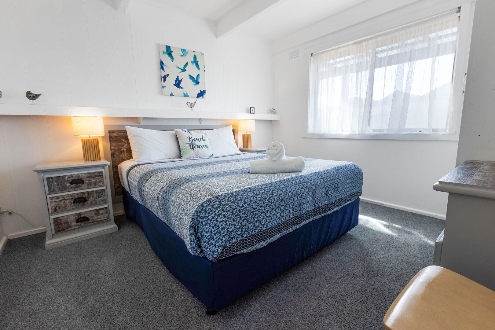 2 soverom og sengetøy