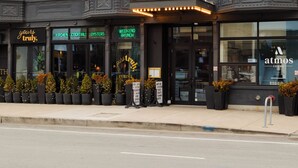 A multi-story building with a prominent 'FOUND' sign above the entrance. - FOUND Hotels, Chicago, Series by Marriott (Chicago)