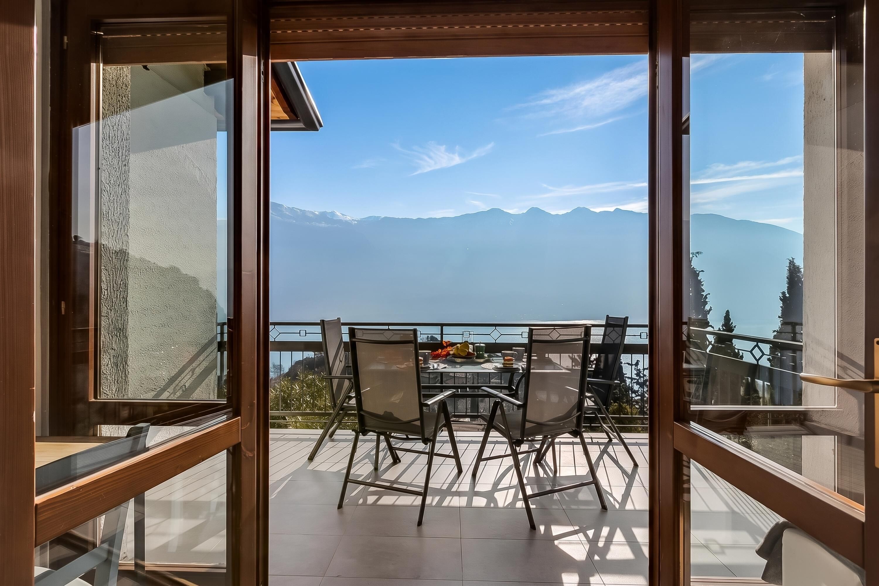 Family Apartment, 2 Bedrooms, Microwave (Casa Dei Nonni Tremosine 2 with Lake) | Outdoor dining