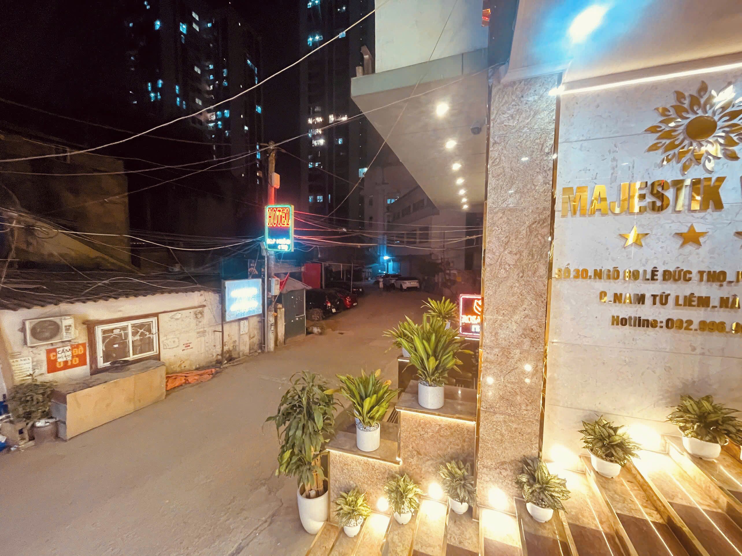 Mặt tiền nơi lưu trú