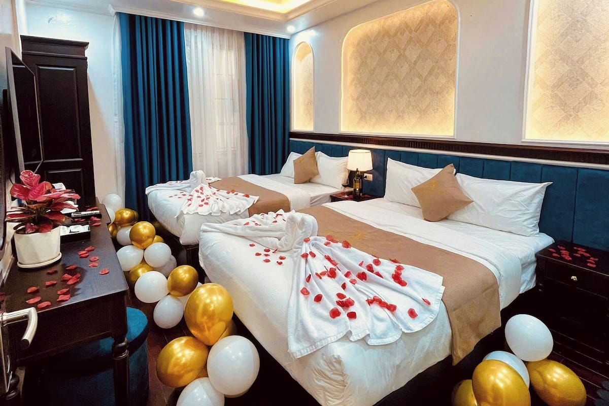 Superior Quadruple Room, 2 Queen Beds, Courtyard View | Courtyard view
