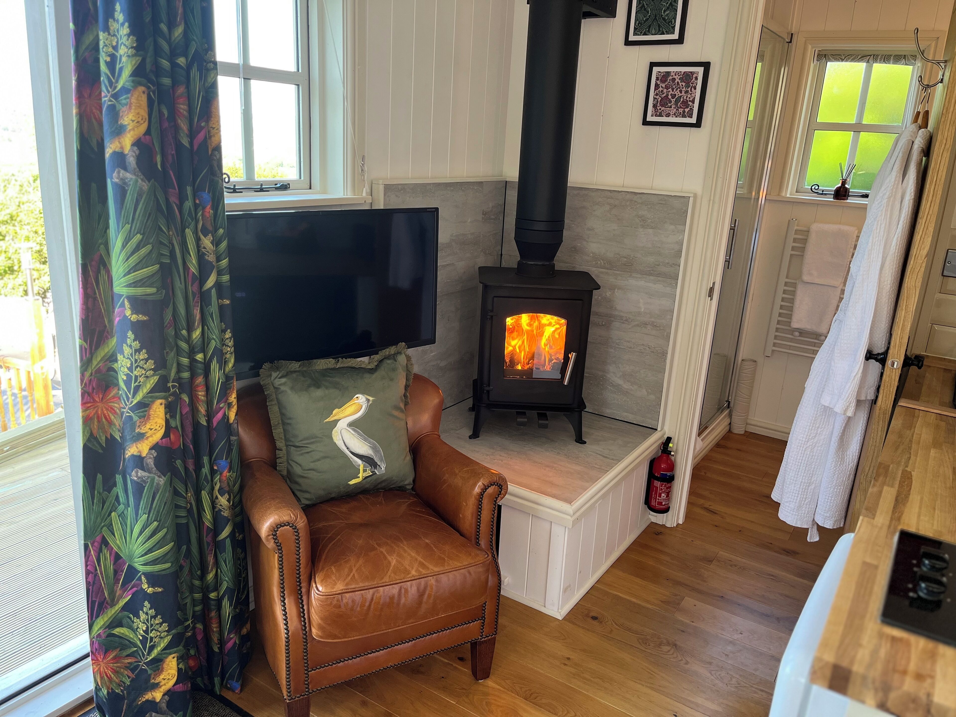 小屋, 山景 | 客廳