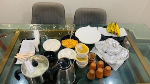 Servicio de comidas en la habitación