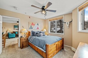 2 bedrooms, internet, bed sheets