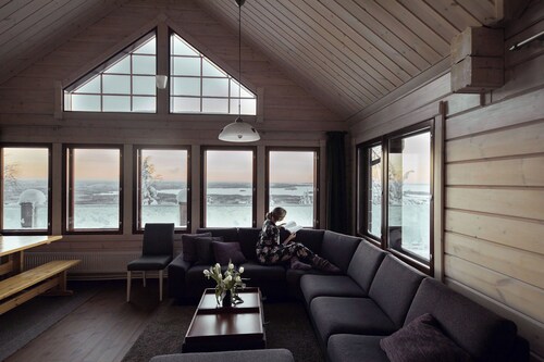 A high-quality villa, near Koli National Park in North Karelia in Finland