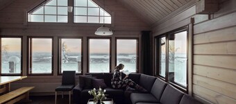 A high-quality villa, near Koli National Park in North Karelia in Finland