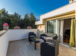 Leilighet (Classic Two Bedroom Apartment with Te) | Terrasse/patio