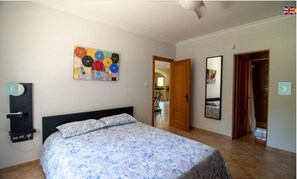 3 bedrooms, iron/ironing board, WiFi, bed sheets