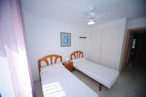 3 habitaciones y ropa de cama 