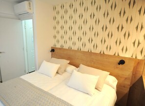 1 bedroom, iron/ironing board, bed sheets