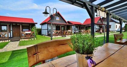 Single-story holiday homes with terraces