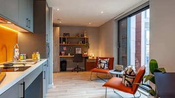 Premium Studio, 1 Bedroom, Non Smoking | Living area