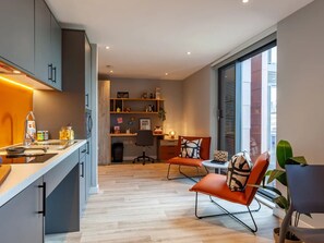 Premium Studio, 1 Bedroom, Non Smoking | Living area - Student Only Benson Yard (Liverpool)