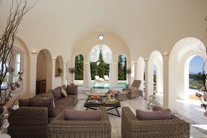 Terrace/patio - Villa Veneziano Lefkada (Lefkada)