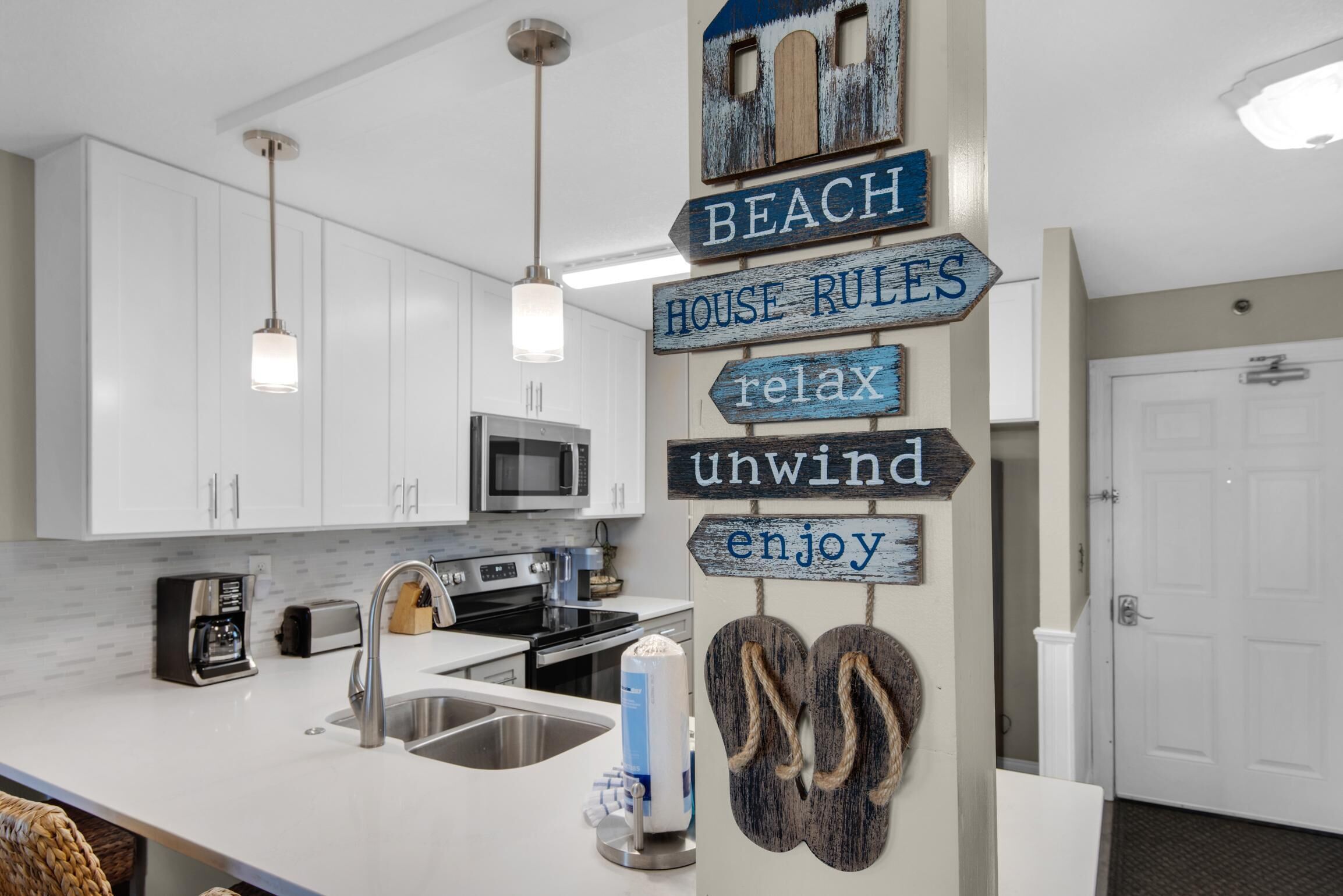 公寓客房, 多張床 (Destin on the Gulf 303) | 私人廚房 | 烤箱、烤麵包機