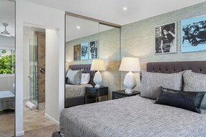 3 bedrooms, iron/ironing board, free WiFi, bed sheets - Casa El Greco. Luxury Desert Getaway with Heated Pool/Spa & Mountain Views! (Palm Springs)