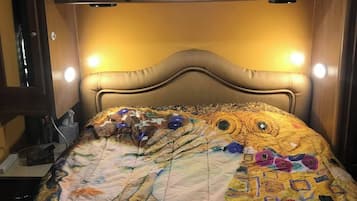 1 slaapkamer, een strijkplank/strijkijzer, wifi, beddengoed