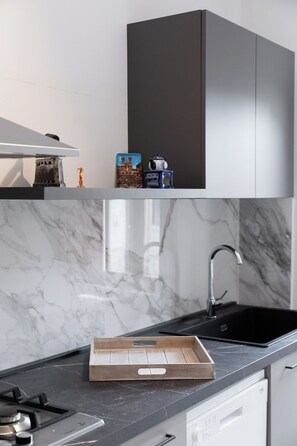 Microwave, stovetop, dishwasher, highchair