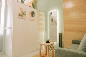 Condo, 1 Bedroom, Balcony, Garden View | Living room - Zen & Minimalist Comfort (Iloilo)