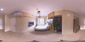 Apartment, 2 Schlafzimmer, Balkon | Wohnzimmer