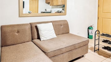 Apartemen, 2 kamar tidur | Ruang keluarga