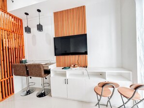 Condo, 1 Bedroom, Balcony, Garden View | Interior - A Minimalist Urban Retreat (Iloilo)