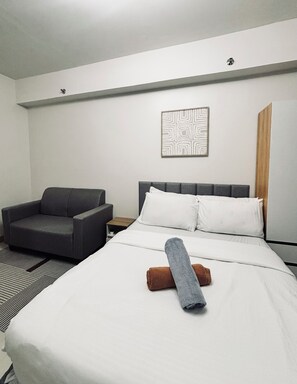 Appartamento, 1 camera da letto, balcone | 1 camera