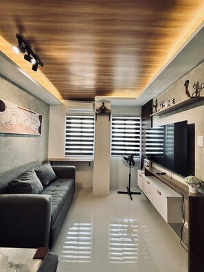 Condo, 1 Bedroom | Living room - A Smooth & Cozy City Loft (Iloilo)