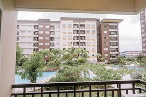 Condo, 1 Bedroom, Balcony | Balcony - Pool & Garden Tranquility (Iloilo)